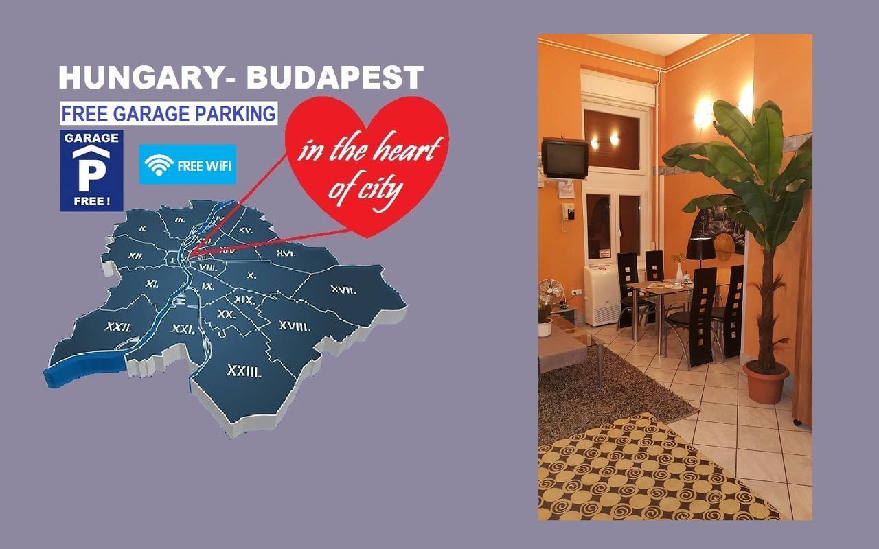 Apartment In The Center Of Budapest -Free Garage Parking 외부 사진